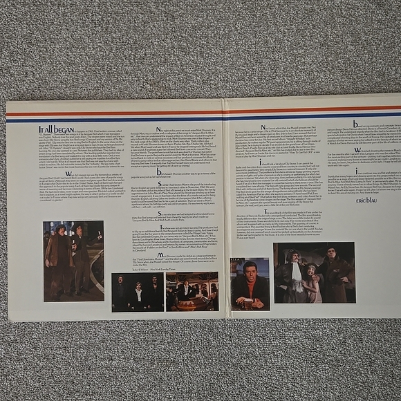 Jacques Brel Is Alive And Well Soundtrack 1974 Atlantic Vinyl LP Album - Picture 2 of 11